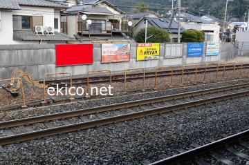 看板 Jr西日本山科駅 ホーム No 16 関西の駅 電車 交通 屋外広告の検索サイト Ekico エキコ