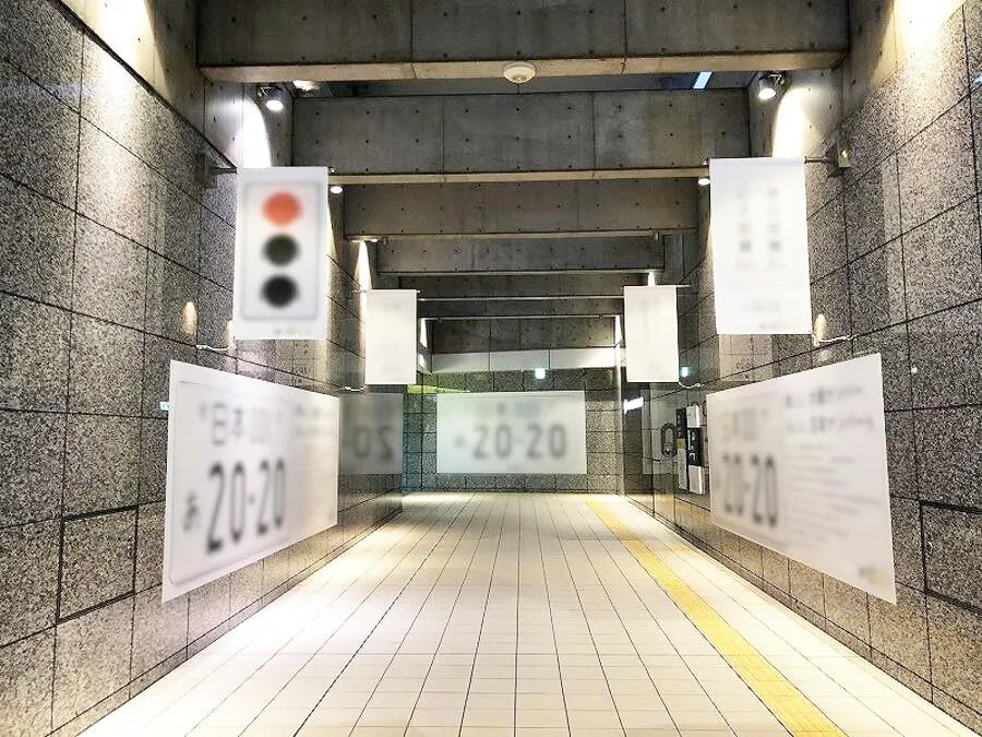シート貼広告