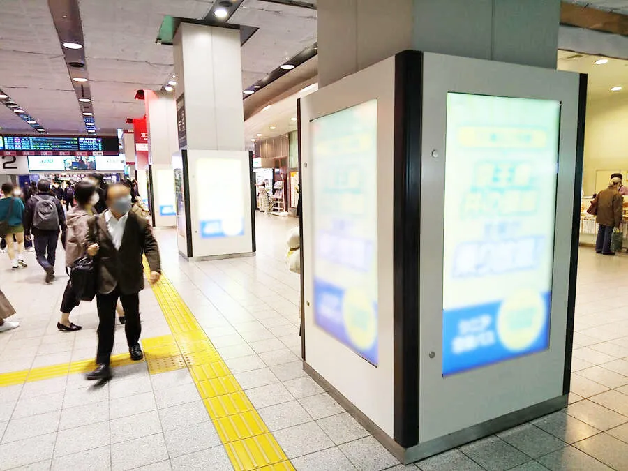駅デジタルサイネージ広告(1社買切)